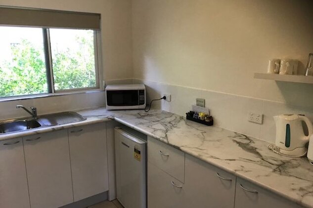 Disabled queen studio kitchen