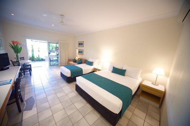 Disabled queen studio bedroom