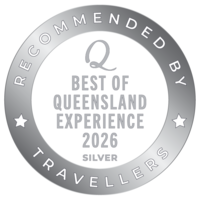 Best of Queensland 2026 silver award badge